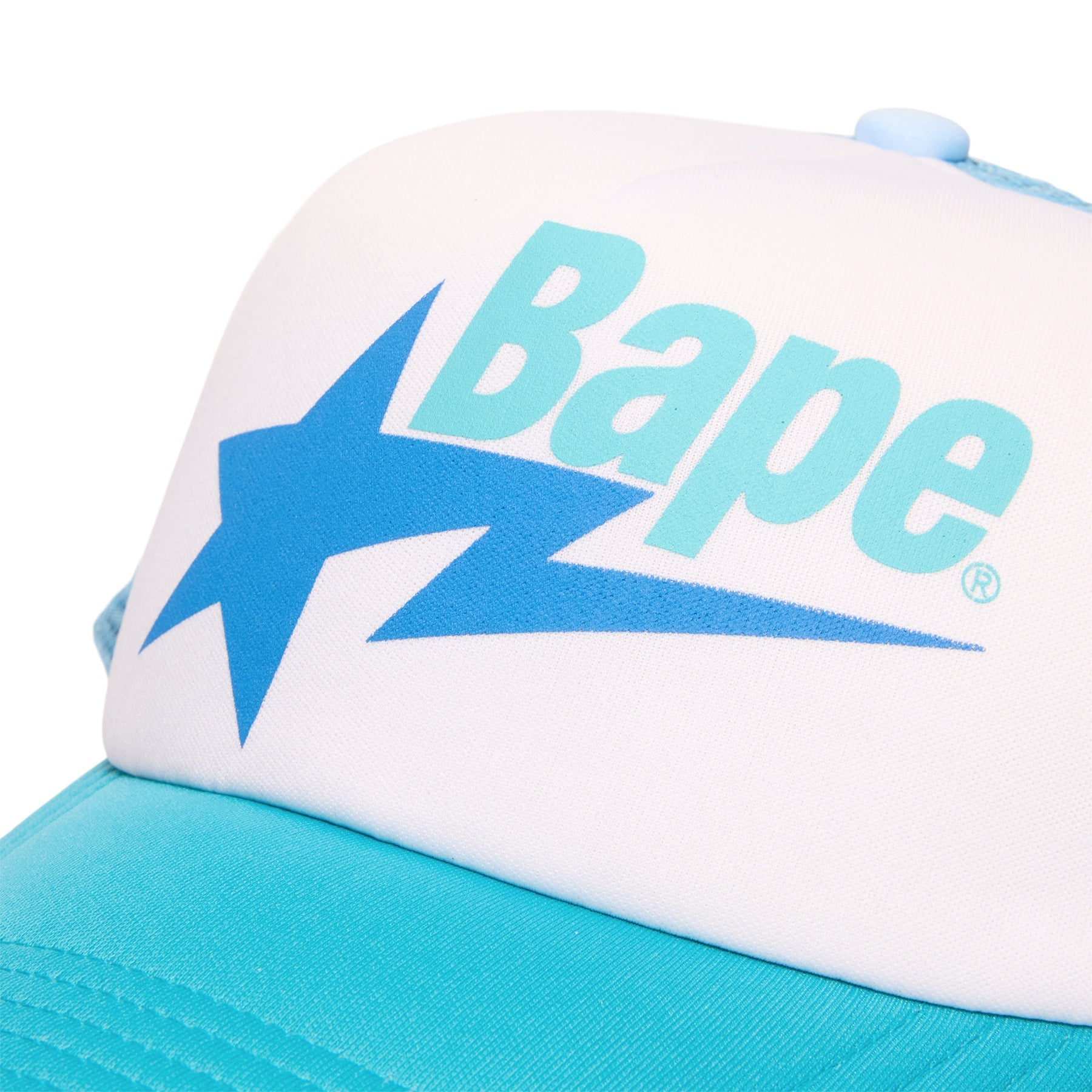 A Bathing Ape Bape Sta Mesh Cap (Blue) Hats