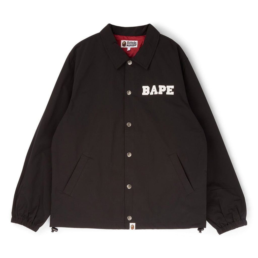 A Bathing Ape College Coach Jacket (Black) Top