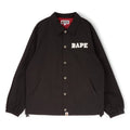 A Bathing Ape College Coach Jacket (Black) Top