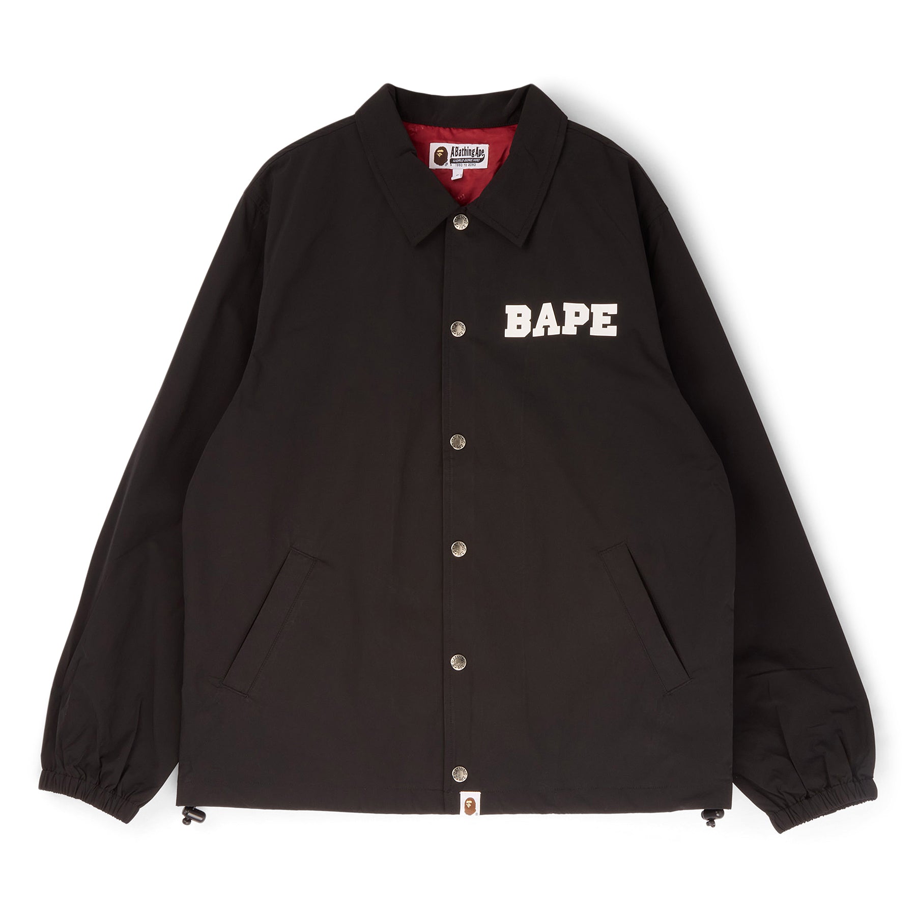 A Bathing Ape College Coach Jacket (Black) Top