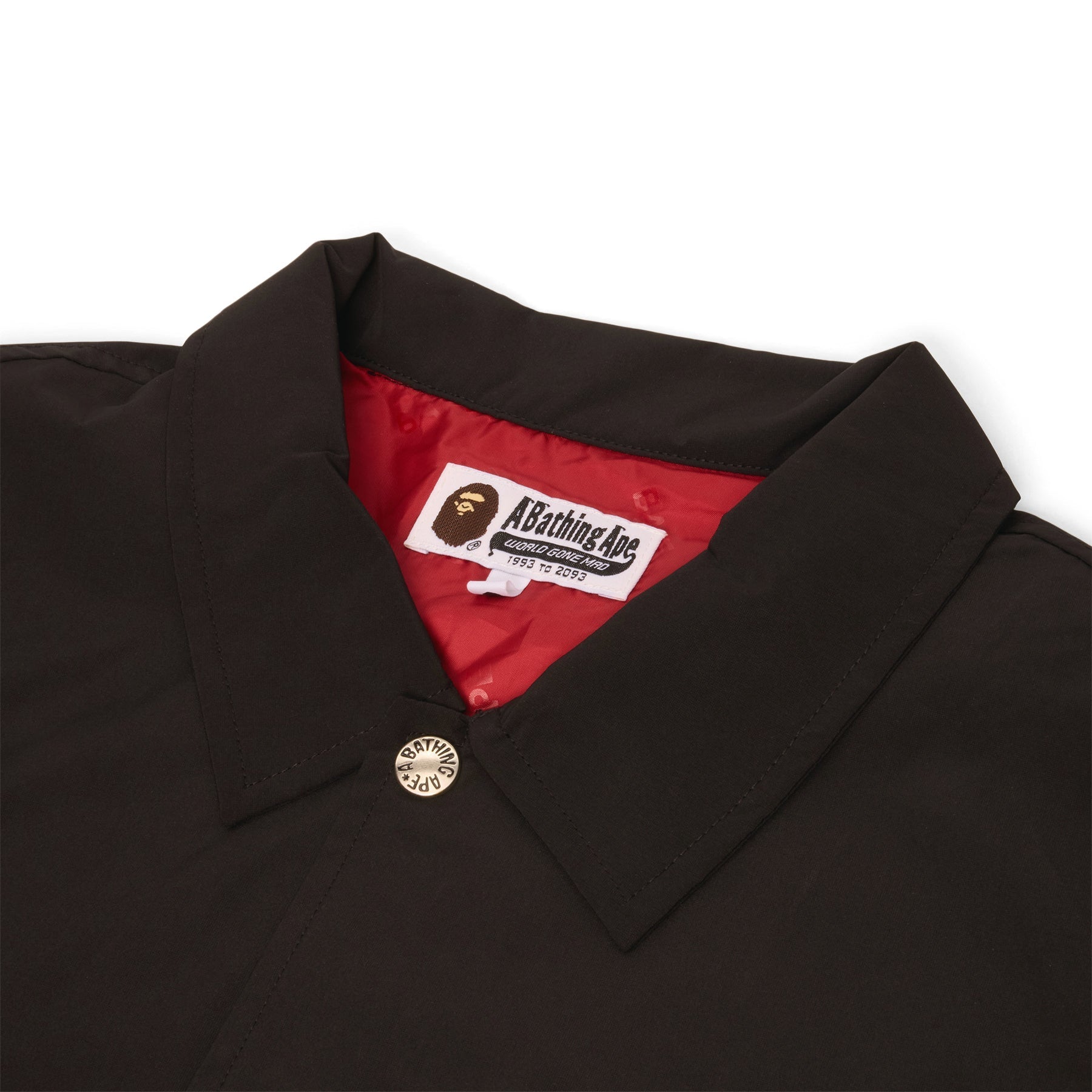 A Bathing Ape College Coach Jacket (Black) Top