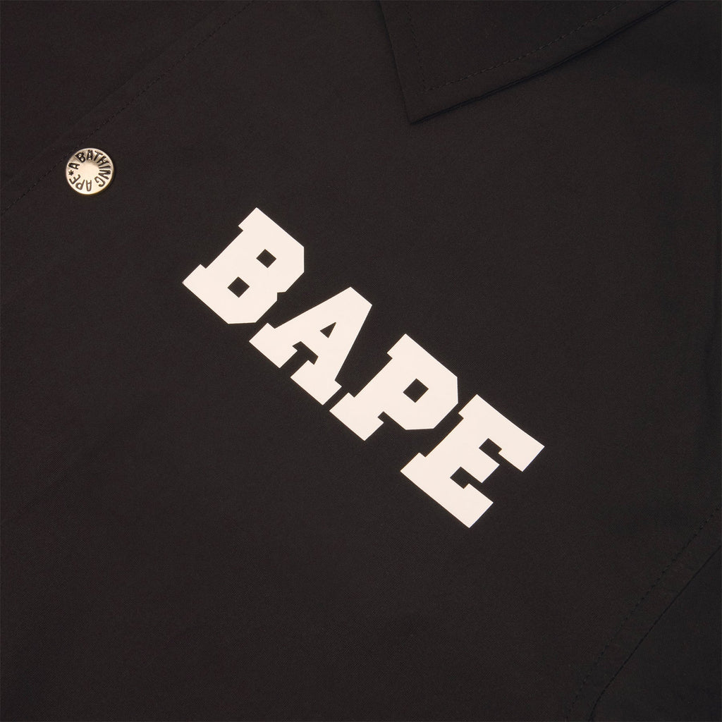 A Bathing Ape College Coach Jacket (Black) Top