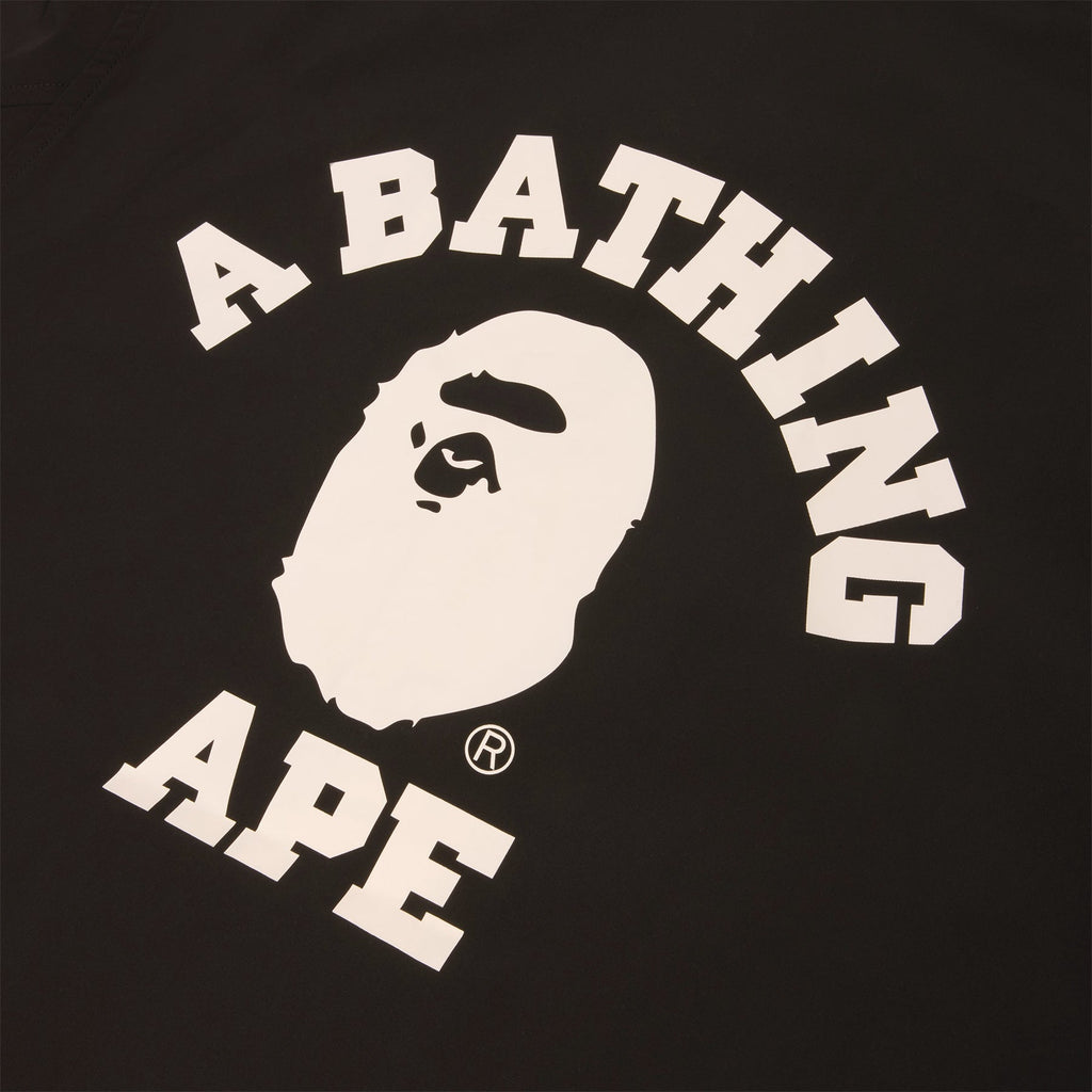 A Bathing Ape College Coach Jacket (Black) Top