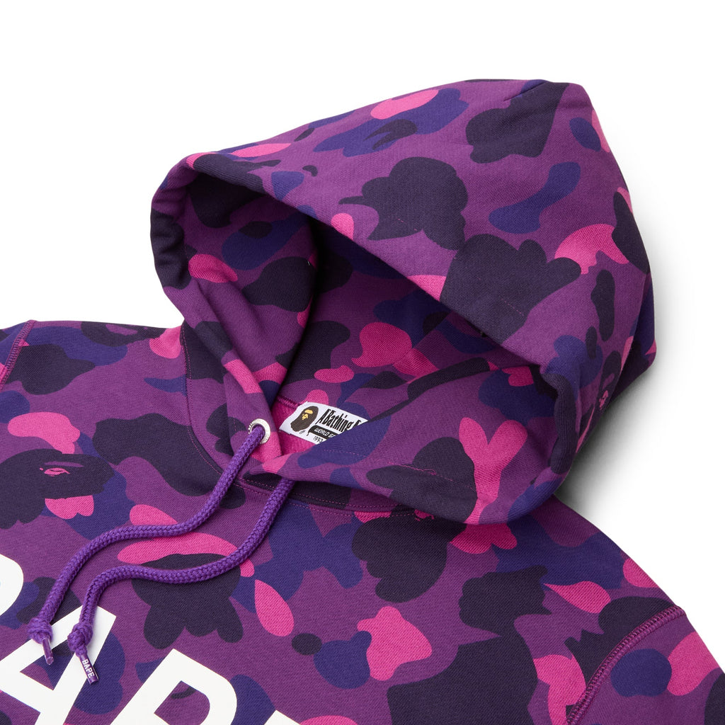 A Bathing Ape Color Camo Bape Pullover Hoodie M (Purple) Top