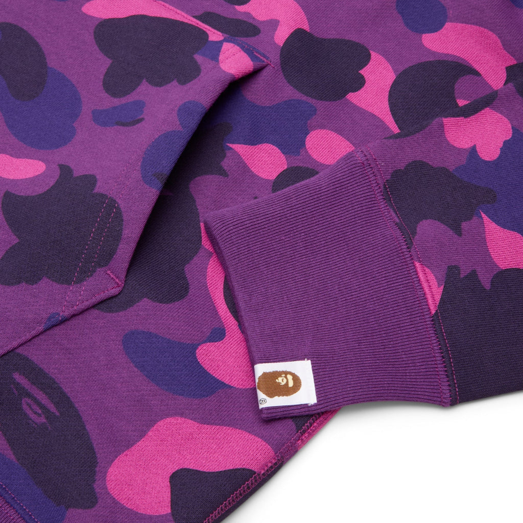 A Bathing Ape Color Camo Bape Pullover Hoodie M (Purple) Top