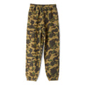 A Bathing Ape 1ST Camo One Point Relaxed Fit Sweat Pants (Green) Trousers