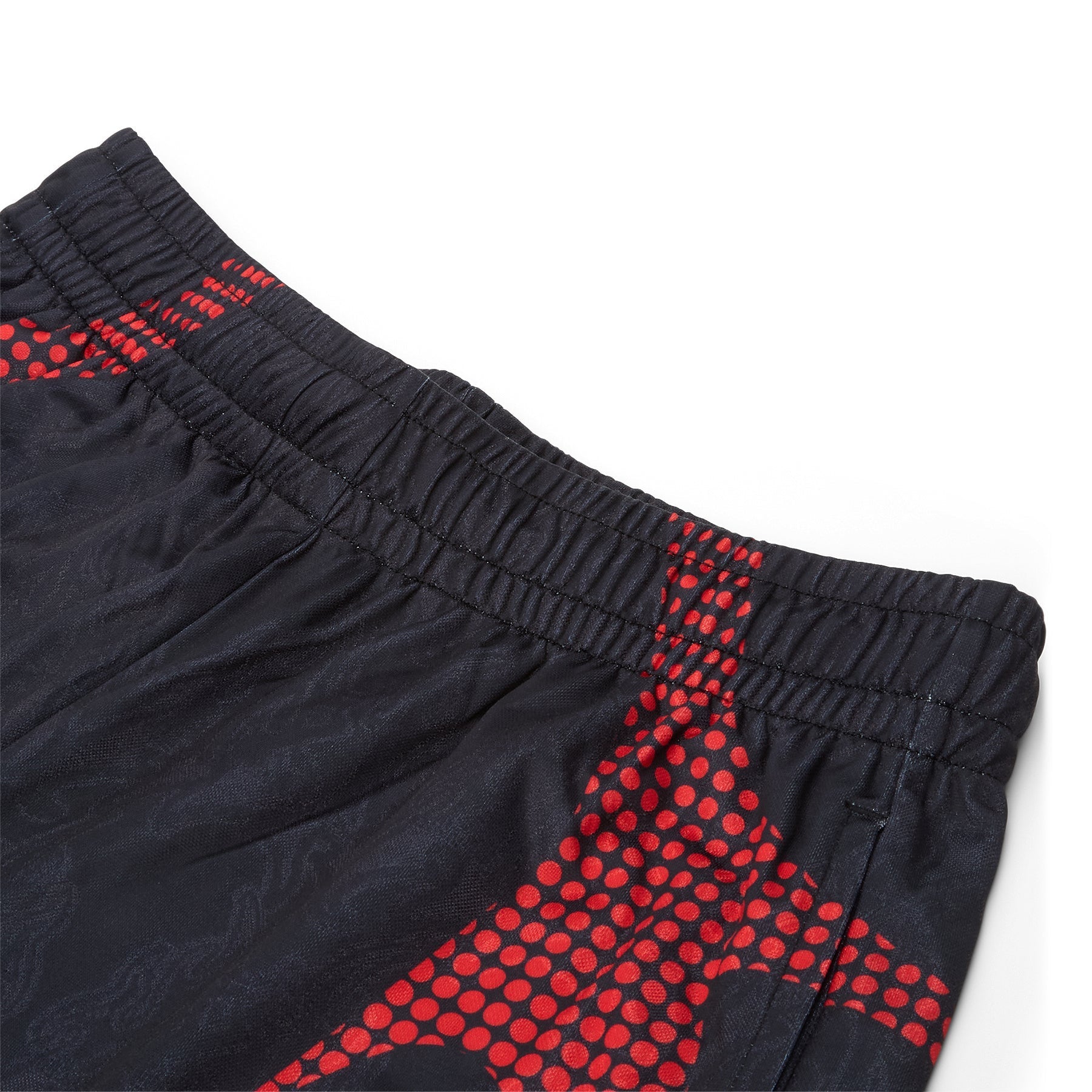 A Bathing Ape Ape Flame Monogram Jacquard Relaxed Fit Football Shorts M (Black) Trousers