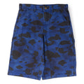 A Bathing Ape Solid 1St Camo Garment Dyed Relaxed Fit Work Shorts M (Navy) Trousers
