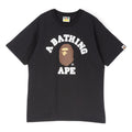 A Bathing Ape College Tee M (Black) T-shirt Top