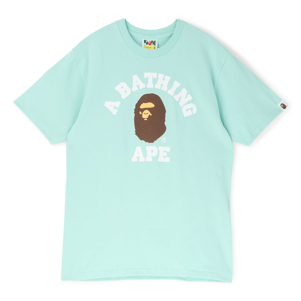 A Bathing Ape College Tee M (Green) T-shirt Top