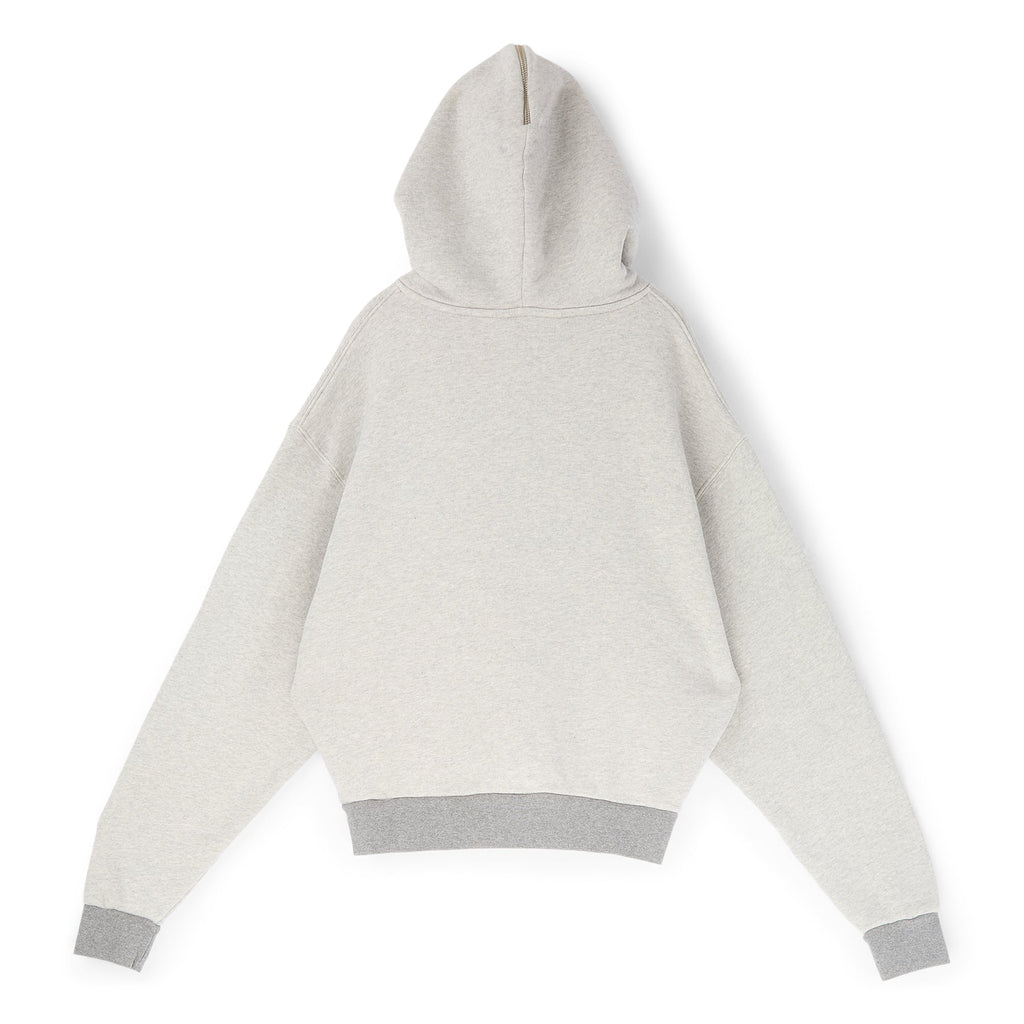 Brain Dead Zip Hoodie (Heather Grey) Top