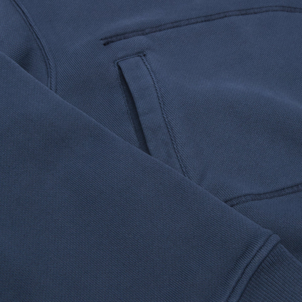 Brain Dead Half Zip Collared Sweatshirt (Midnight) Top