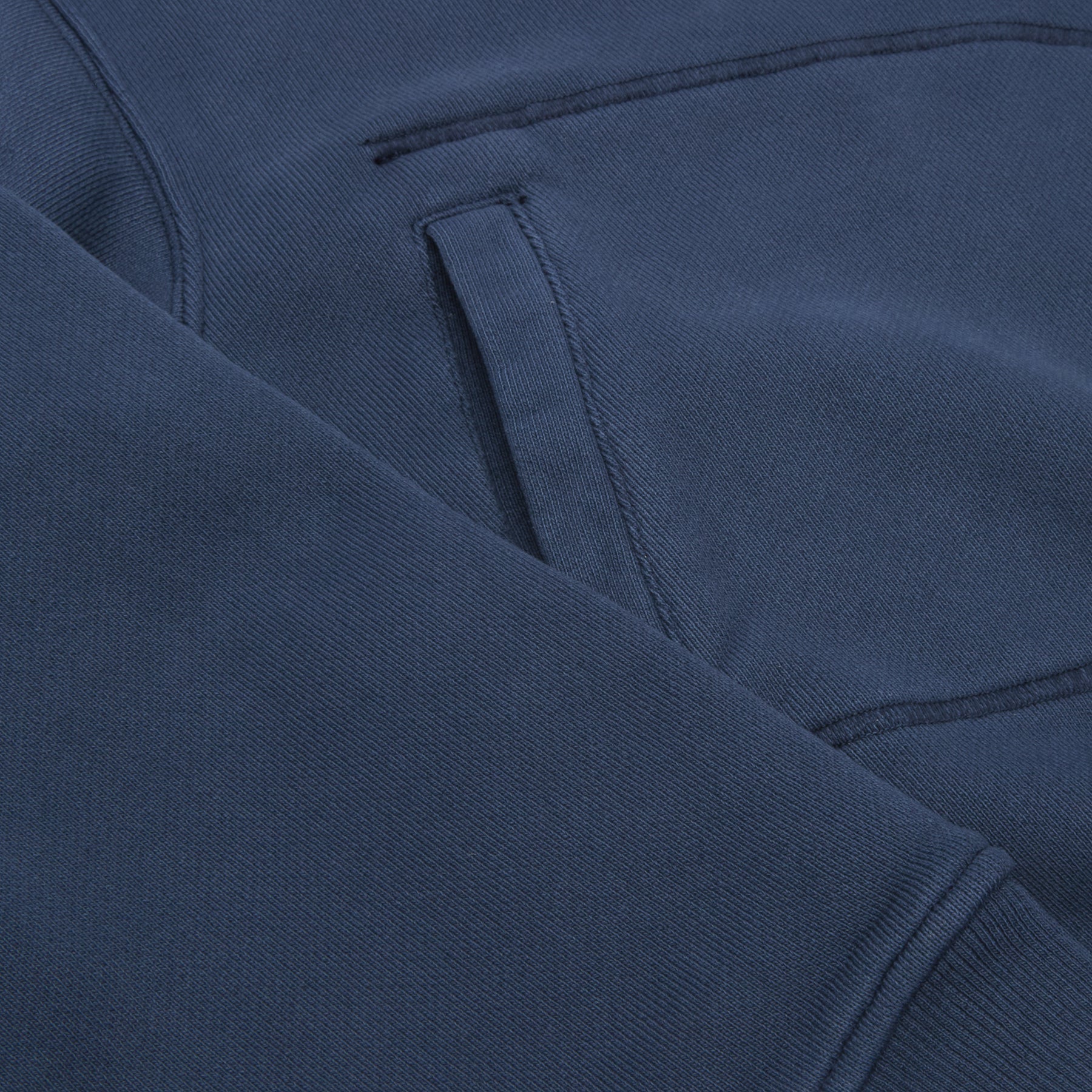 Brain Dead Half Zip Collared Sweatshirt (Midnight) Top