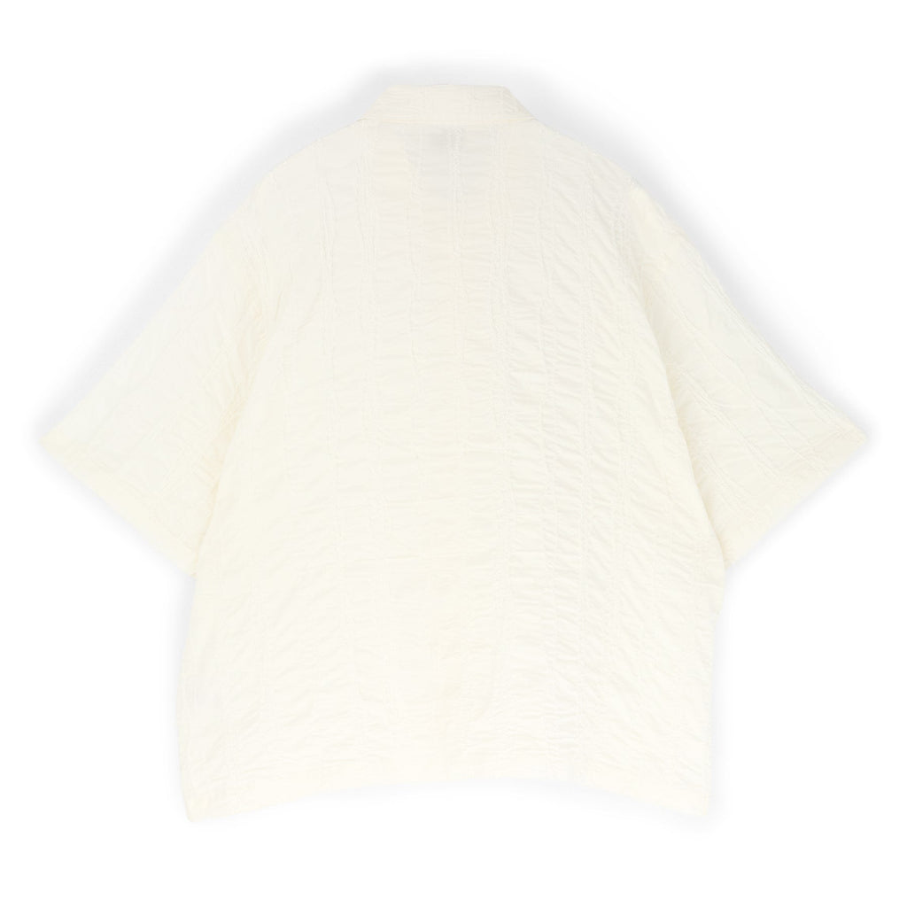 Brain Dead Twisted Piping Shirt (Natural) Top