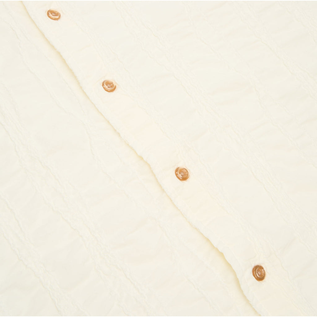 Brain Dead Twisted Piping Shirt (Natural) Top