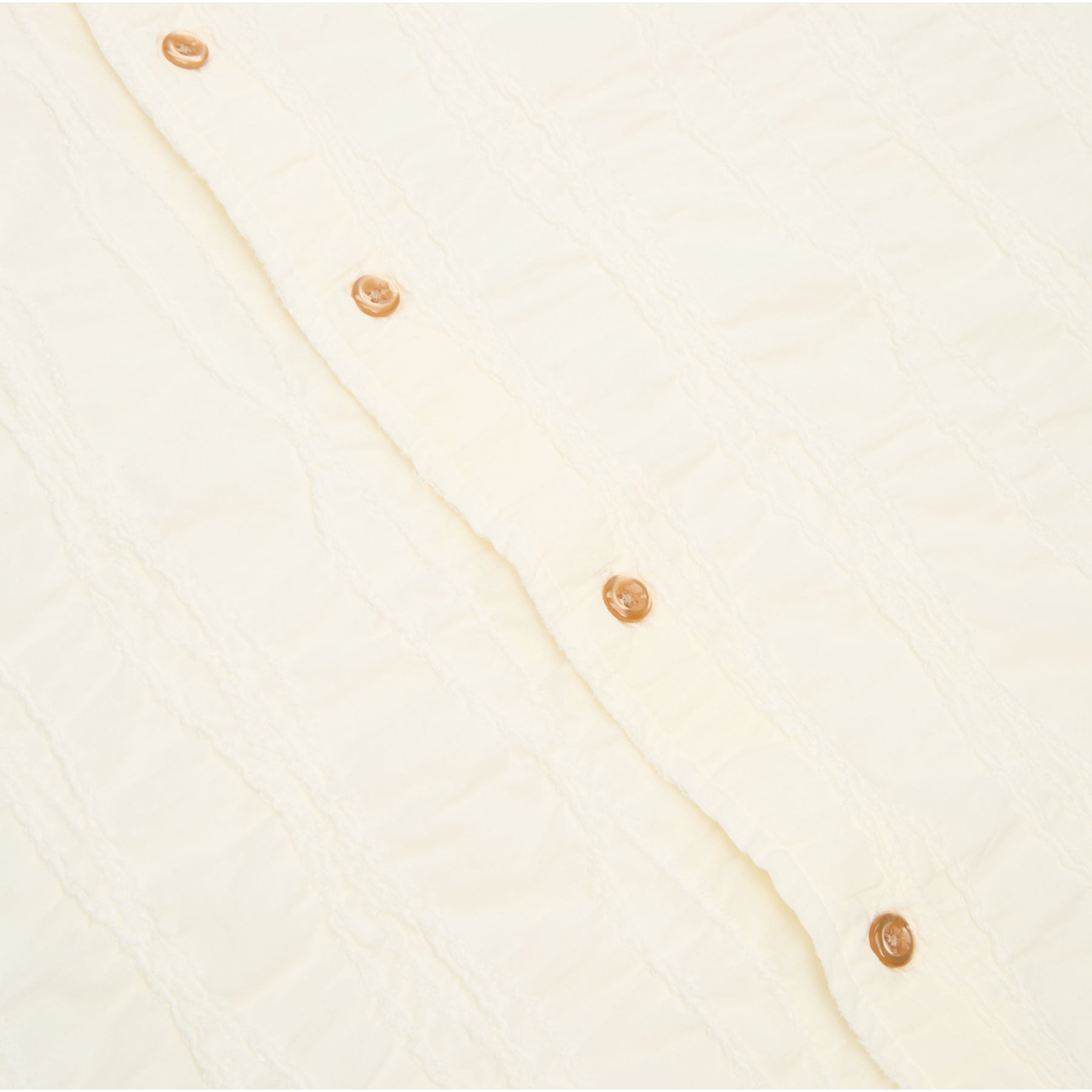 Brain Dead Twisted Piping Shirt (Natural) Top