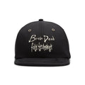 Brain Dead Folk Technology Wire Brim 6 Panel Hats (Black) Hats