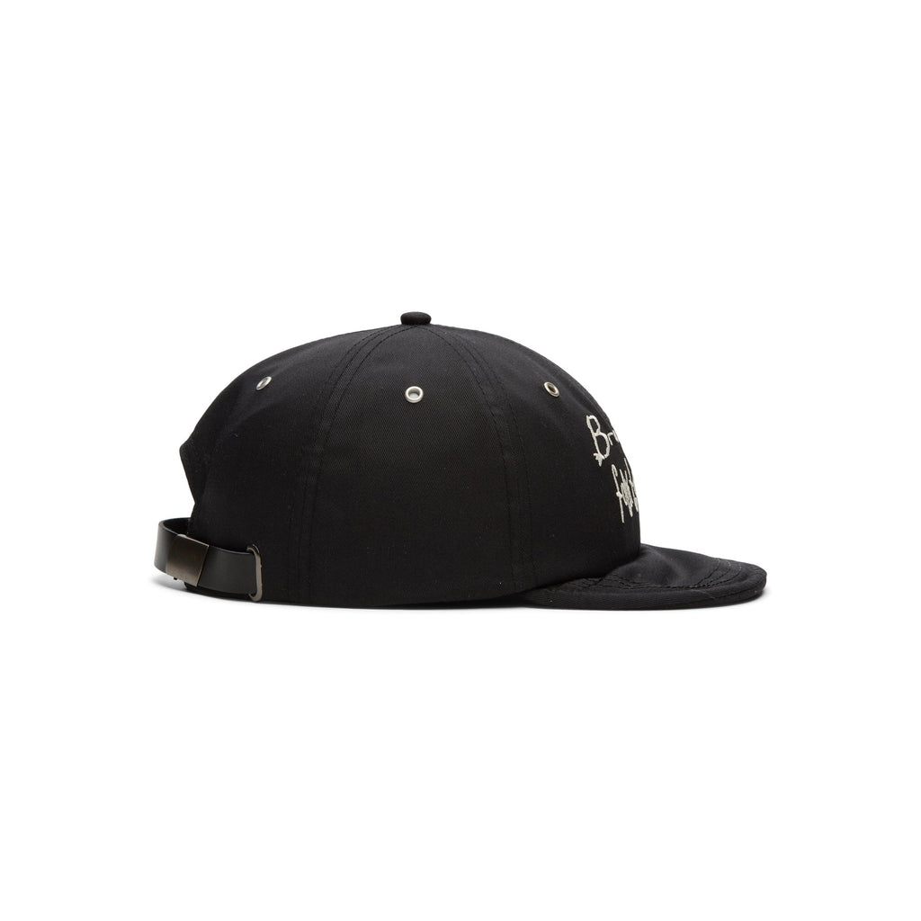 Brain Dead Folk Technology Wire Brim 6 Panel Hats (Black) Hats