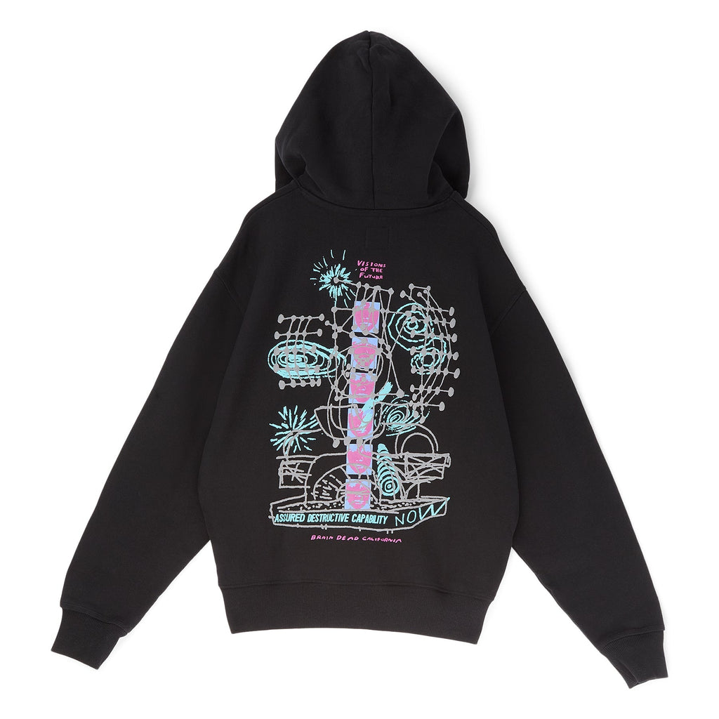 Brain Dead Permanent Universe Hoodie (Black) Top