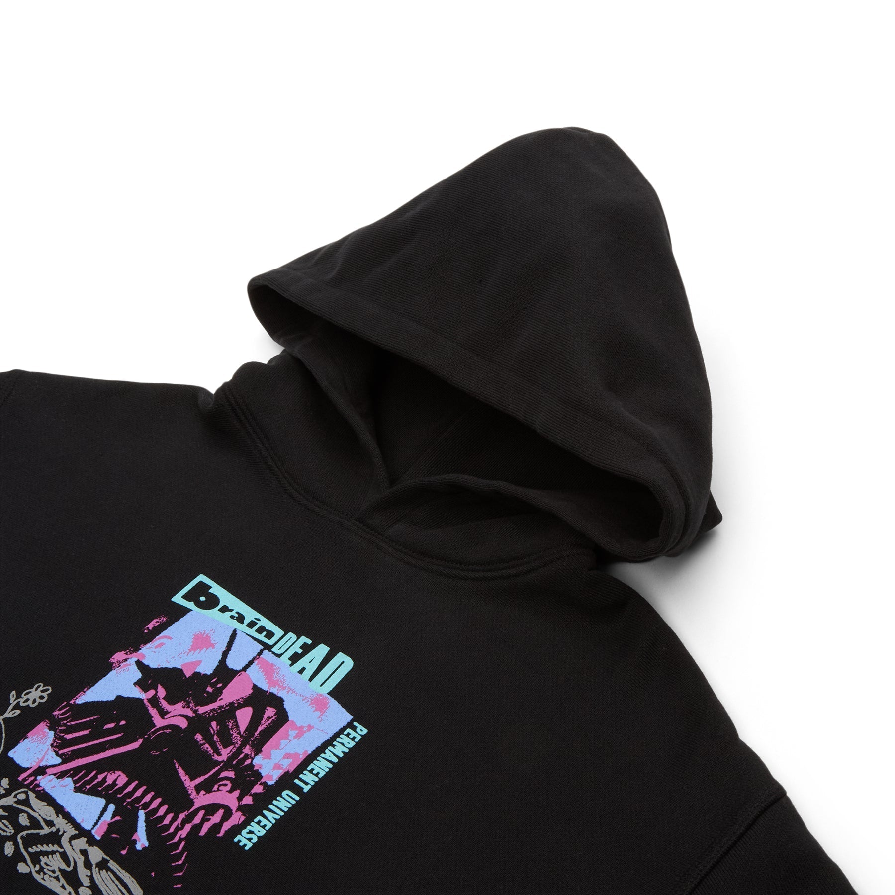 Brain Dead Permanent Universe Hoodie (Black) Top
