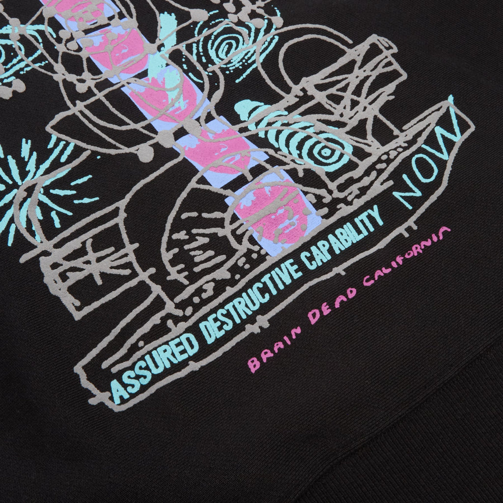 Brain Dead Permanent Universe Hoodie (Black) Top