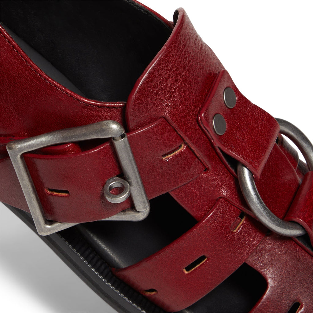 martine-rose-bondage-belt-sandal-1062wlp17113-red-red-oxblood  Footwear