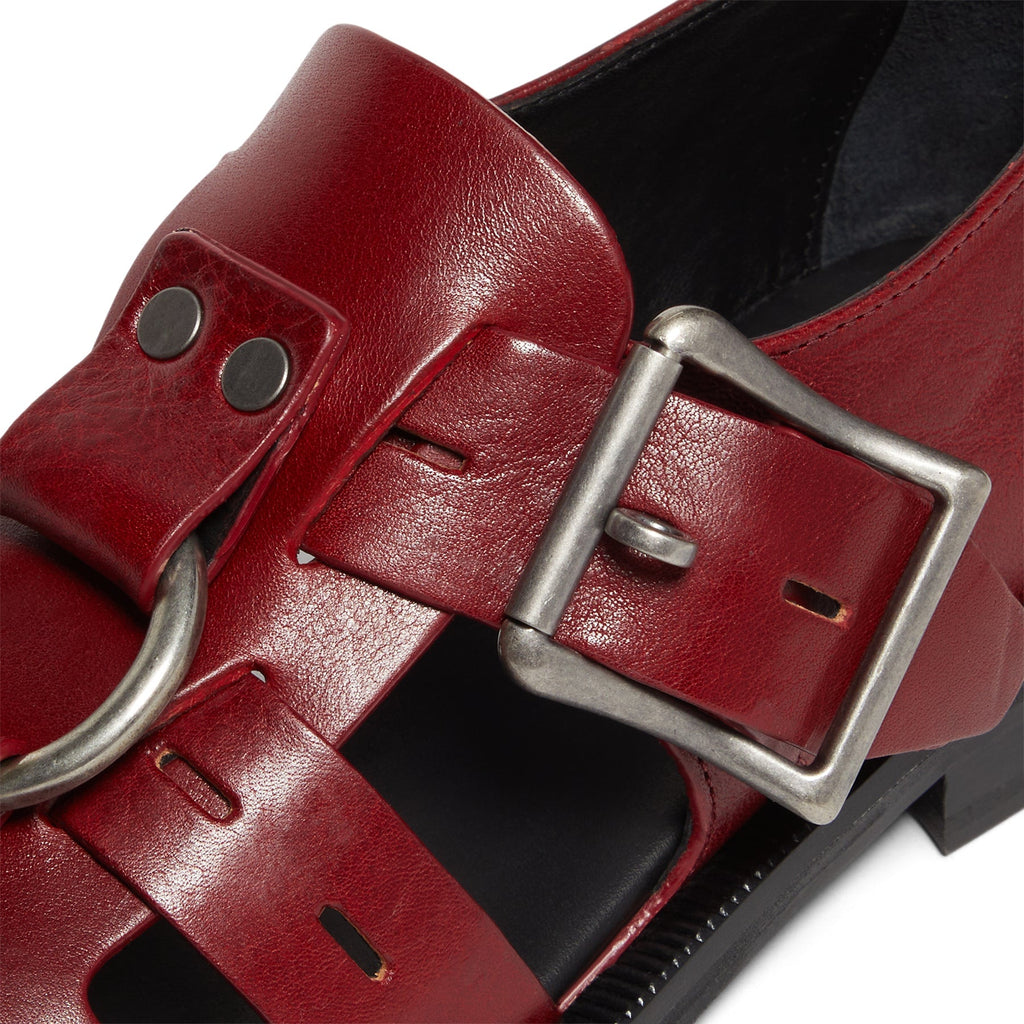 martine-rose-bondage-belt-sandal-1062wlp17113-red-red-oxblood  Footwear