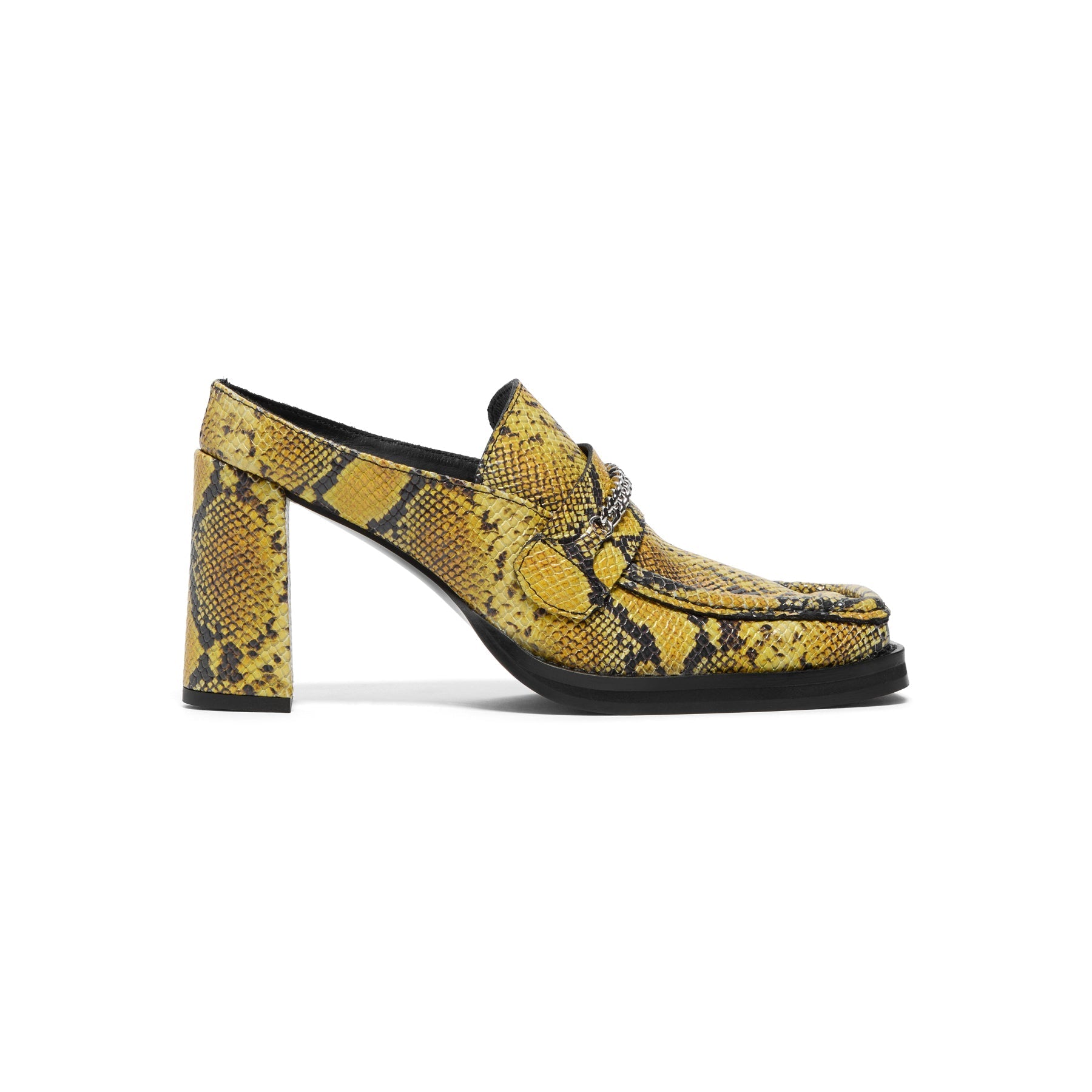 martine-rose-square-toe-heel-1065le02309-ylwblk-yellow-black  Footwear