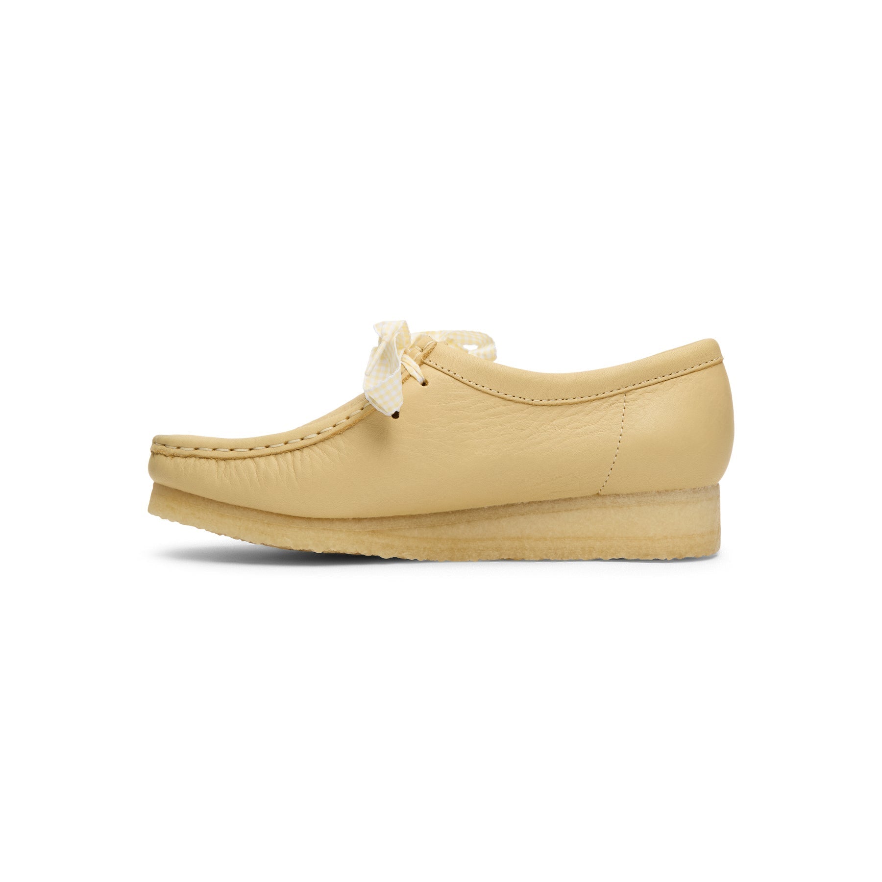clarks-wallabee-pale-yellow  Footwear