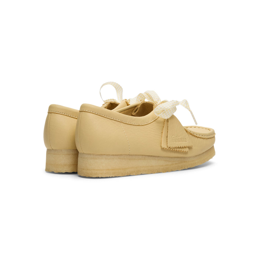 clarks-wallabee-pale-yellow  Footwear
