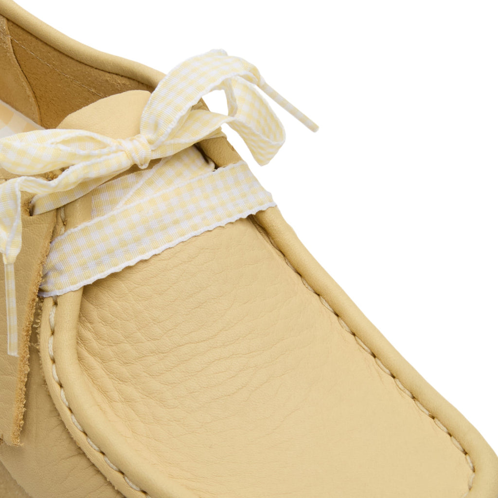 clarks-wallabee-pale-yellow  Footwear