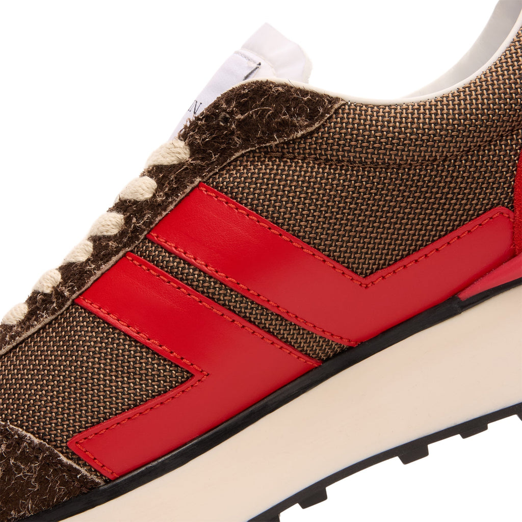 lanvin-bumpr-brown-red  Footwear