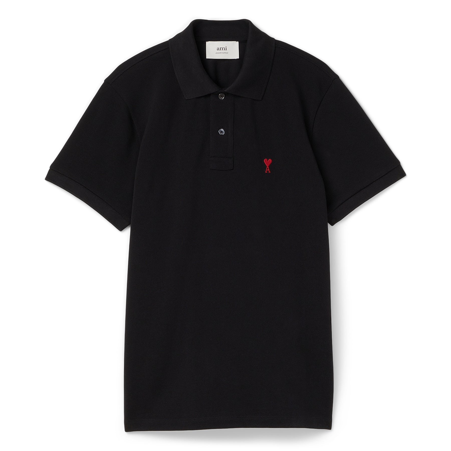 AMI ADC Polo Shirt (Black) Top