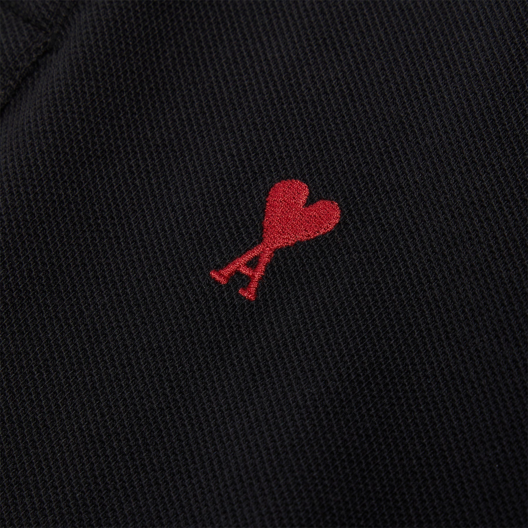 AMI ADC Polo Shirt (Black) Top