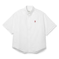 AMI Boxy Fit Shirt (Natural white) Top