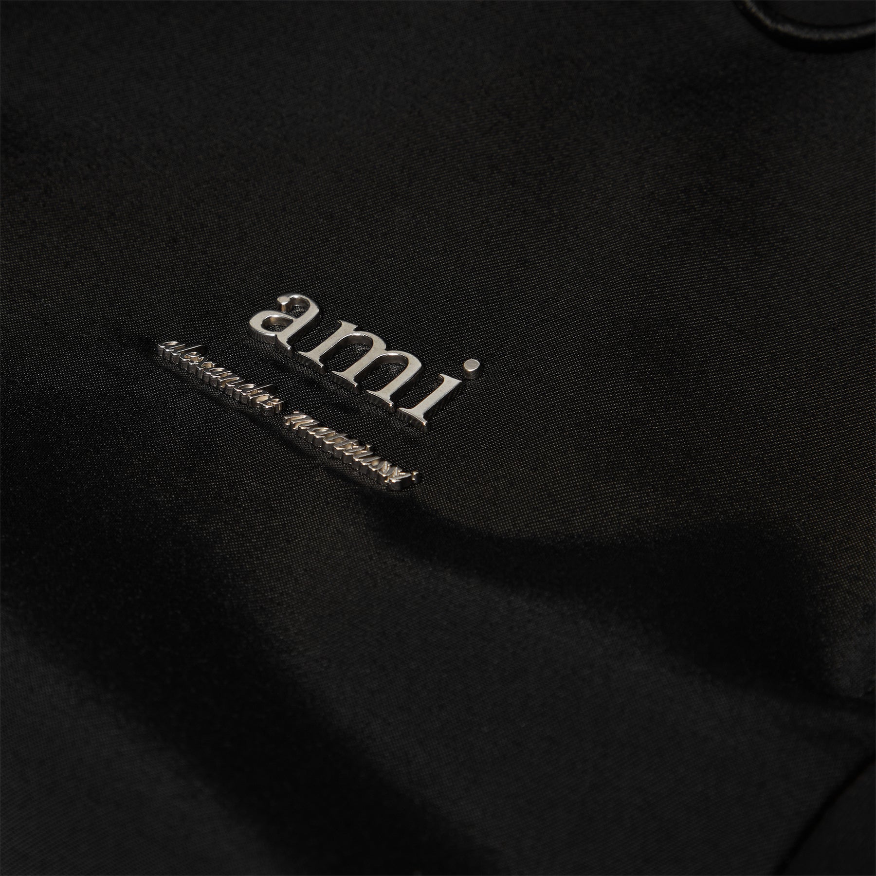 AMI Hooded Ami Windbreaker (BLACK) Top