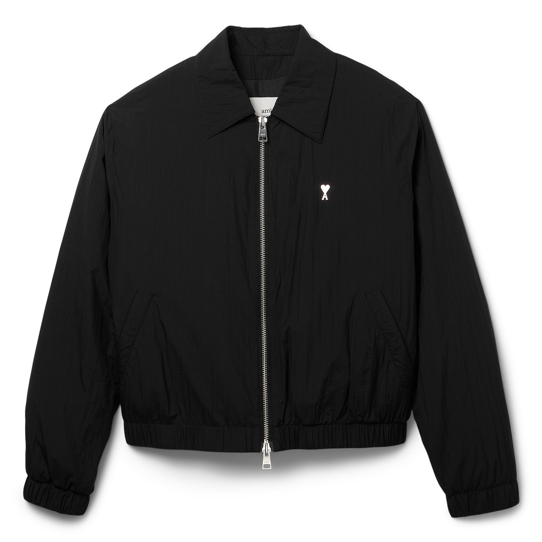 AMI ADC Zipped Jacket (BLACK) Top