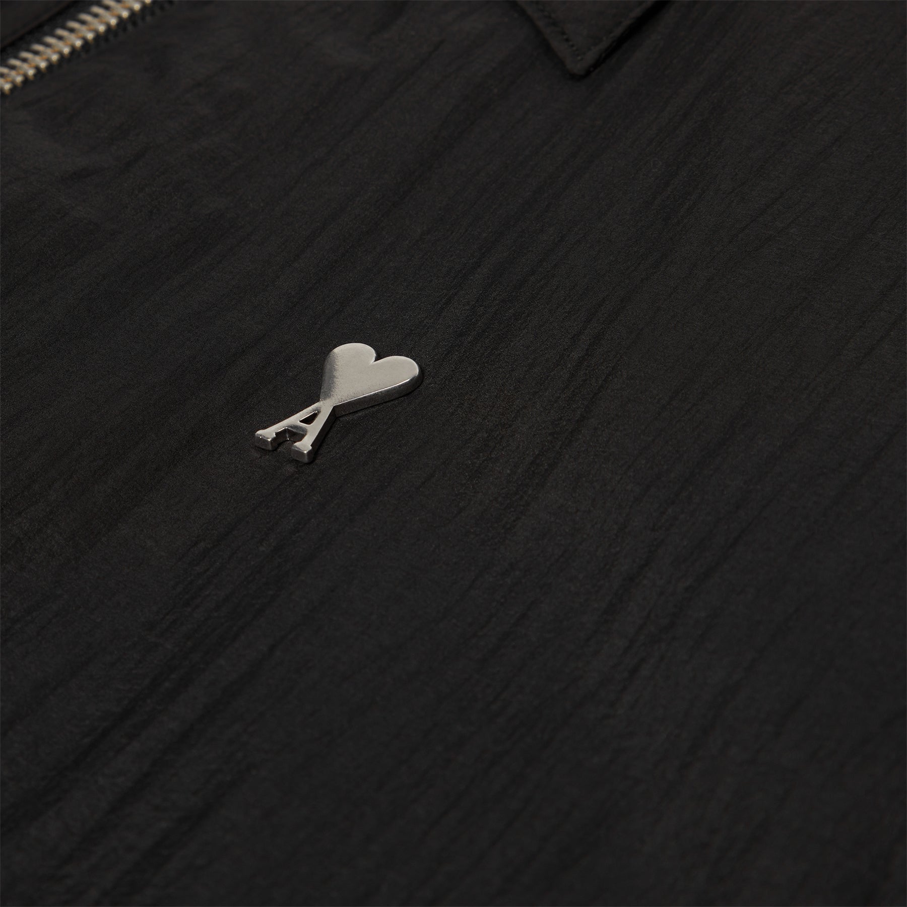 AMI ADC Zipped Jacket (BLACK) Top
