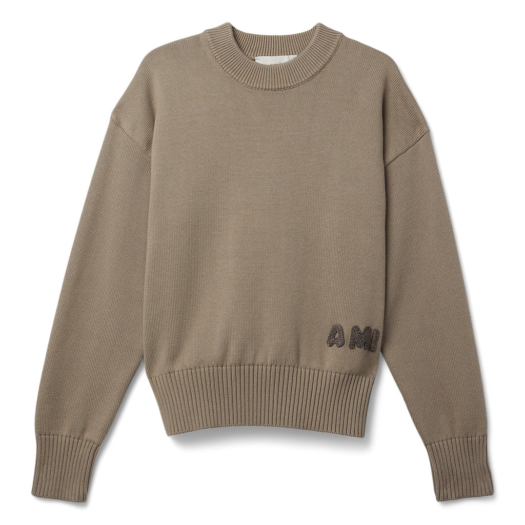 AMI Crewneck Sweater (Ash) Top