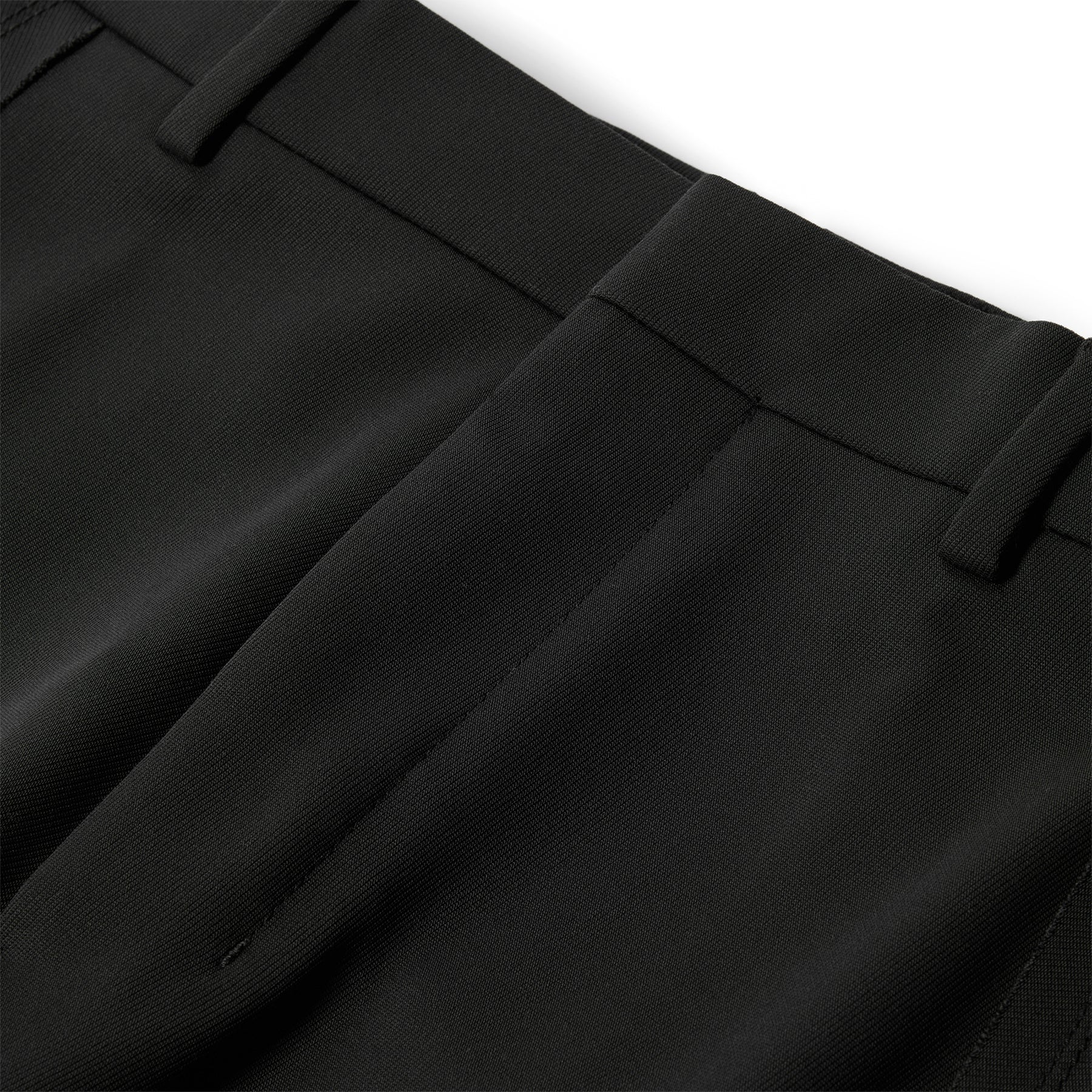AMI  Wool Elasticated Waist Pant (Anthracite) Trousers