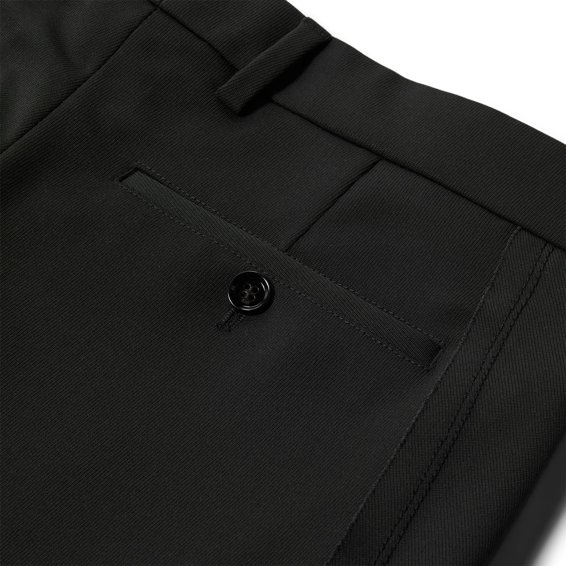 AMI  Wool Elasticated Waist Pant (Anthracite) Trousers