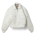 Adidem Asterisks Lambskin Jacket (White) Top
