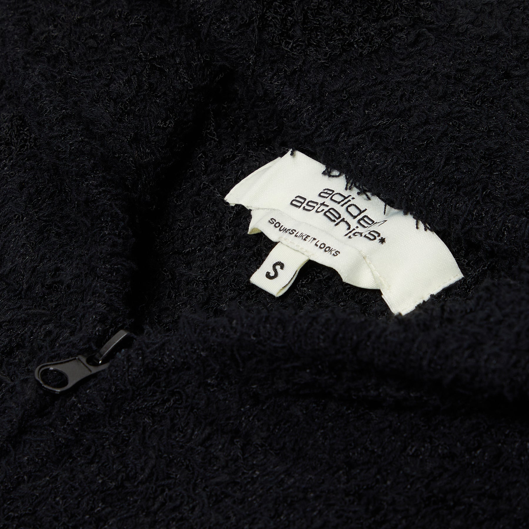 Adidem Asterisks Ghillie Zip Hoodie (Black) Top