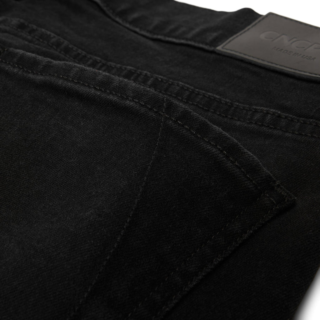 CNCPTS Washed Black Straight Denim (Black) Trousers