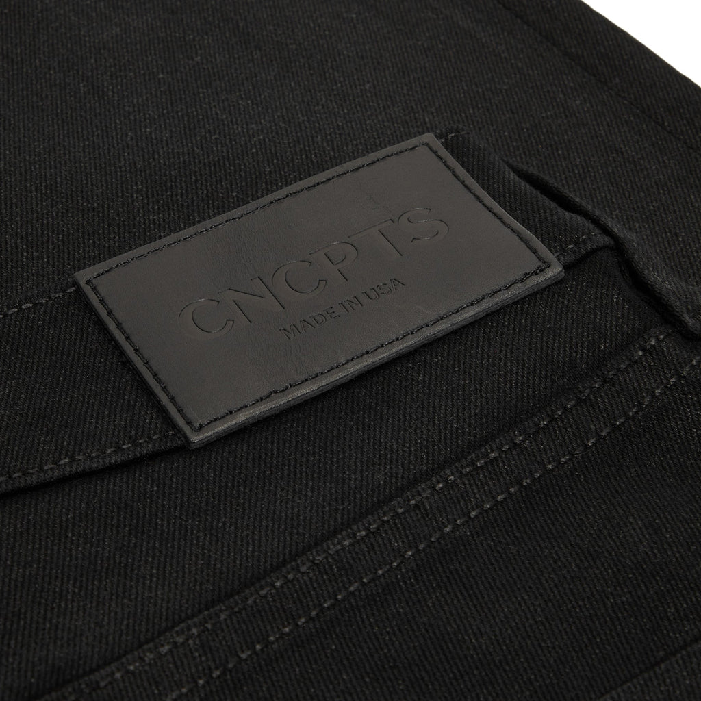 CNCPTS Coated Denim (Black) Trousers