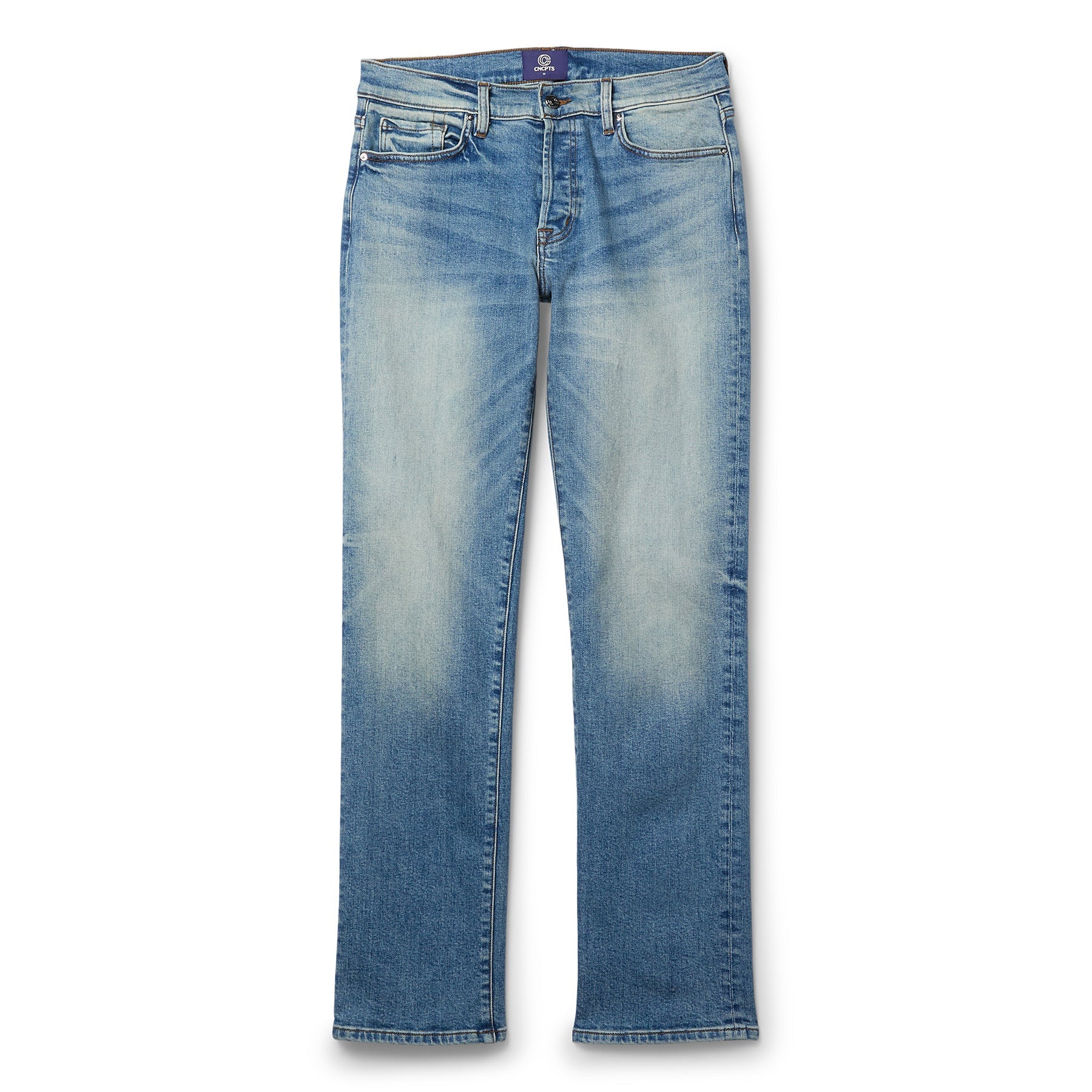 CNCPTS Indigo Wash Denim Pant (Indigo) Trousers