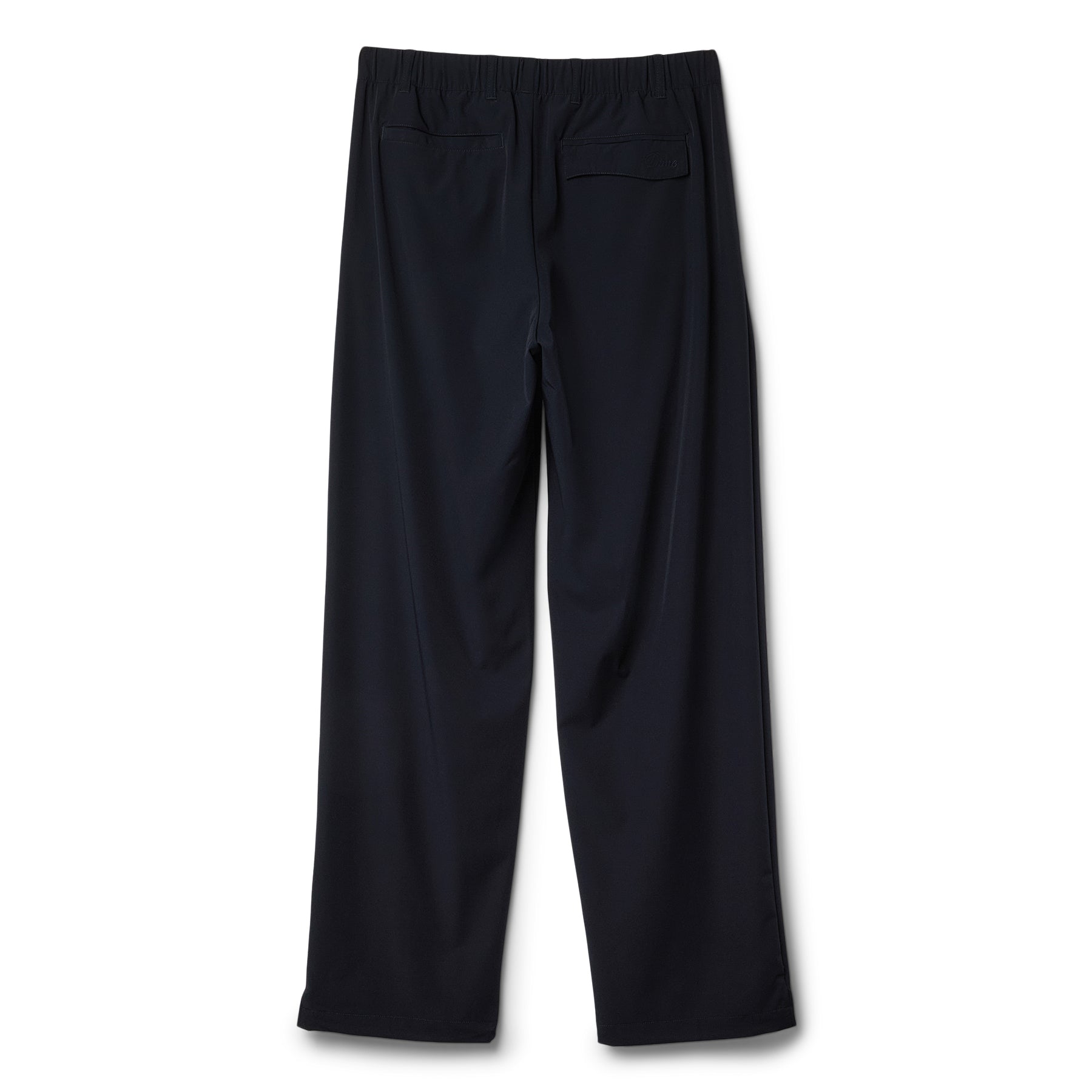 Dime Pleated Nylon Pants (Black) Trousers