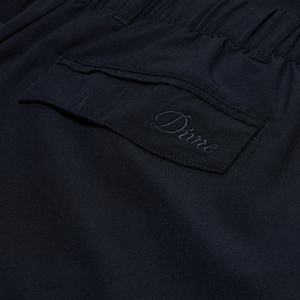 Dime Pleated Nylon Pants (Black) Trousers