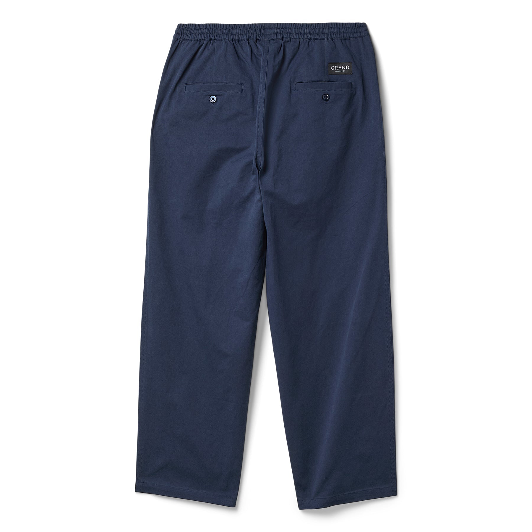 Grand Collection Cotton Pant (Navy) Trousers
