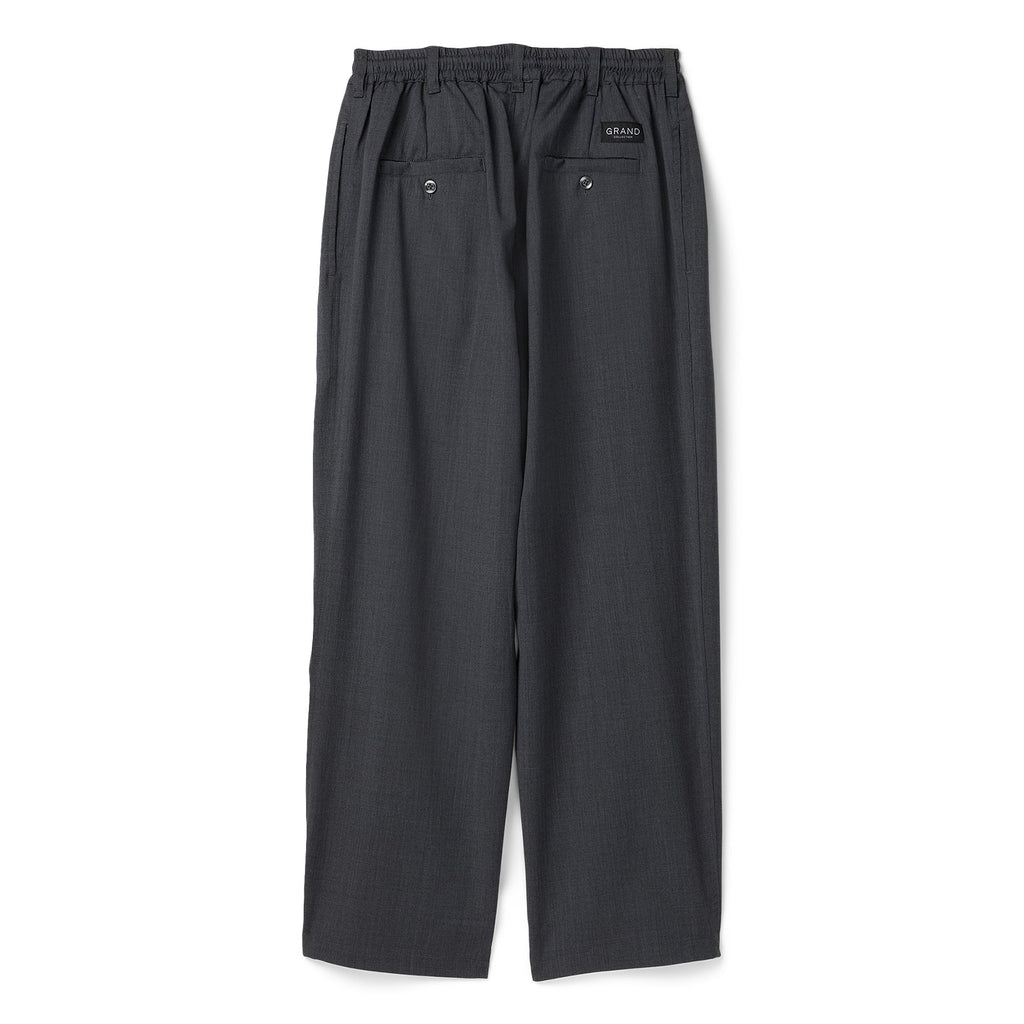 Grand Collection Wool Pant (Charcoal) Trousers